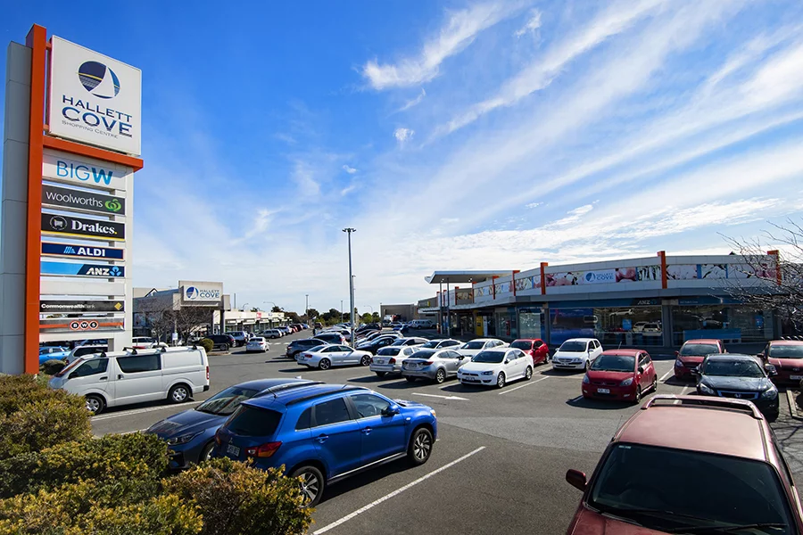 Hallett Cove Shopping Centre, where the practice is located